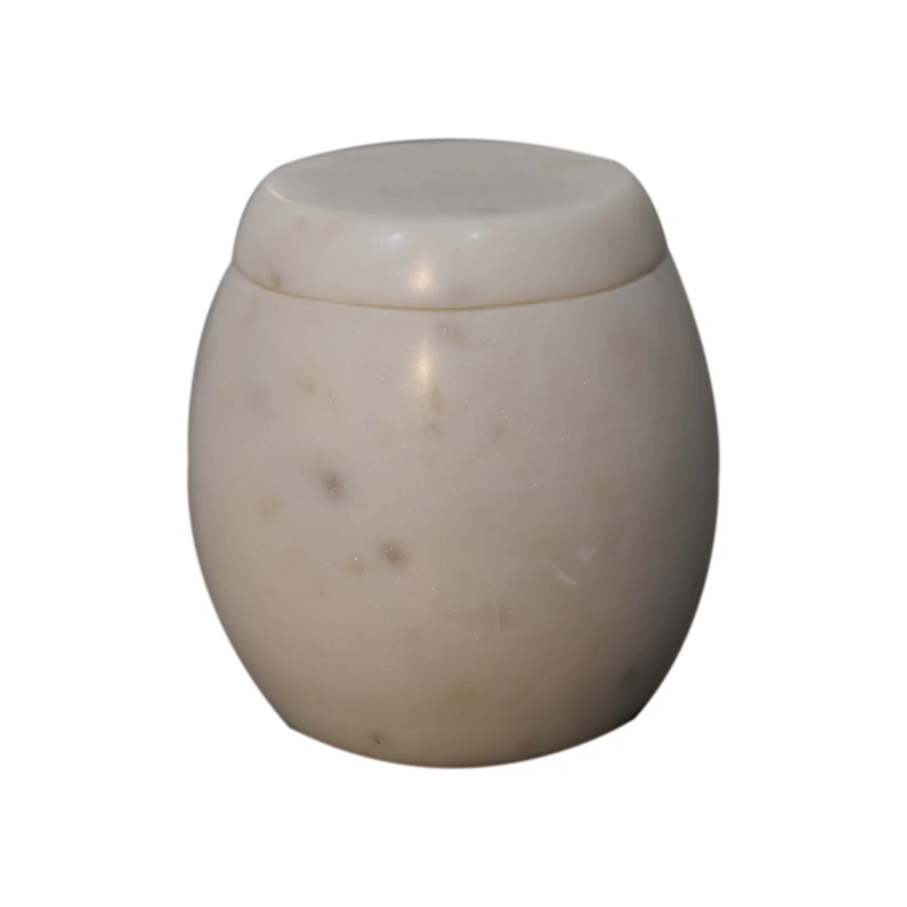 Bathroom Set 5 Piece Accessories White Marble - Image 6
