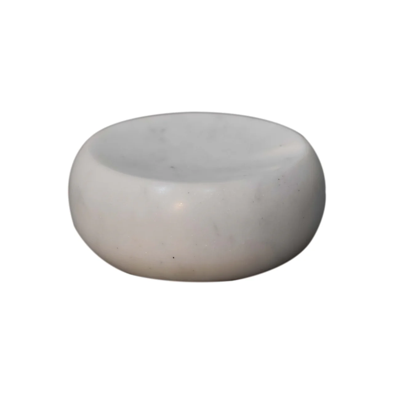Bathroom Set 5 Piece Accessories White Marble - Image 7