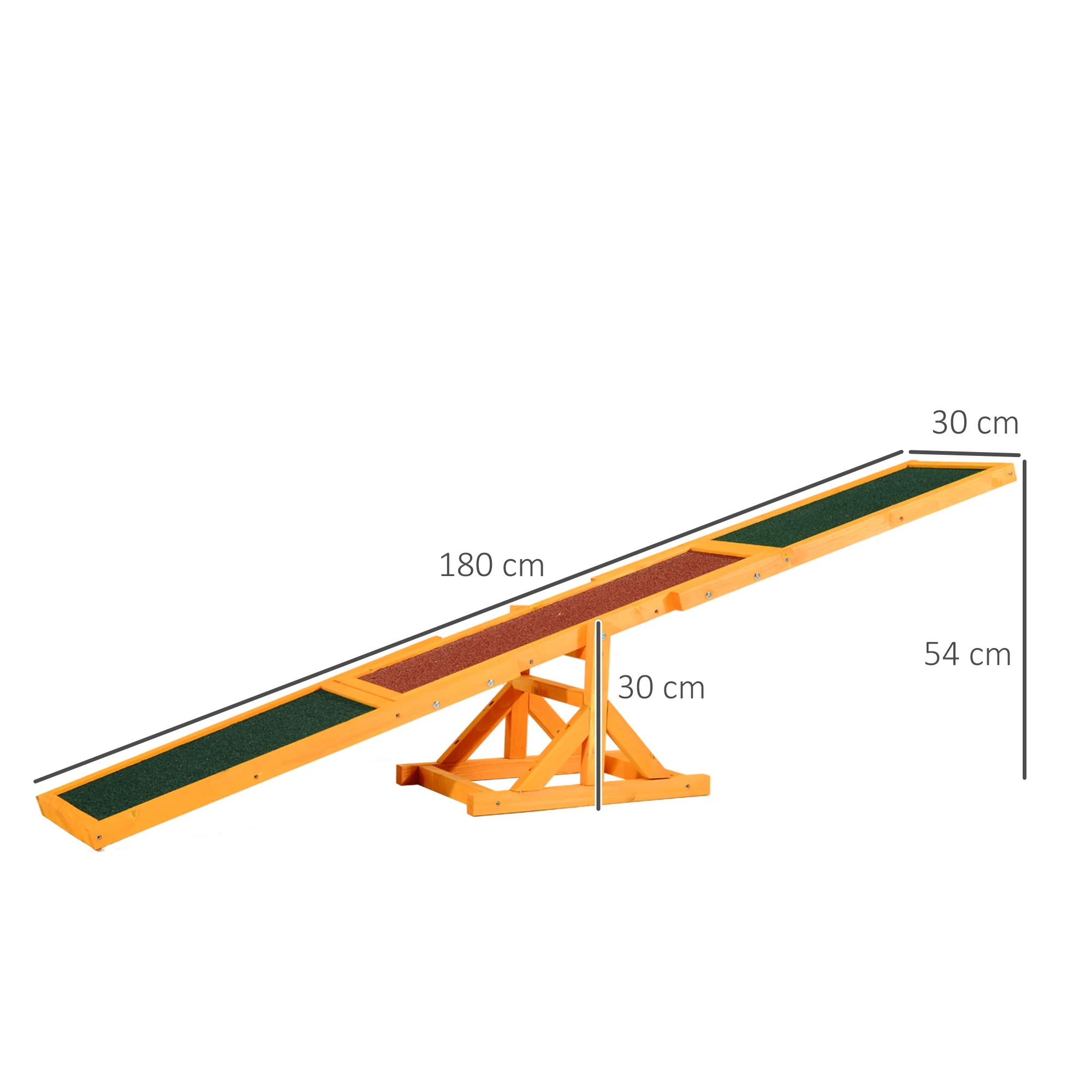 Dog Agility Seesaw, Puppy Toy for Dog Sports and Training, Pinewood - Image 3