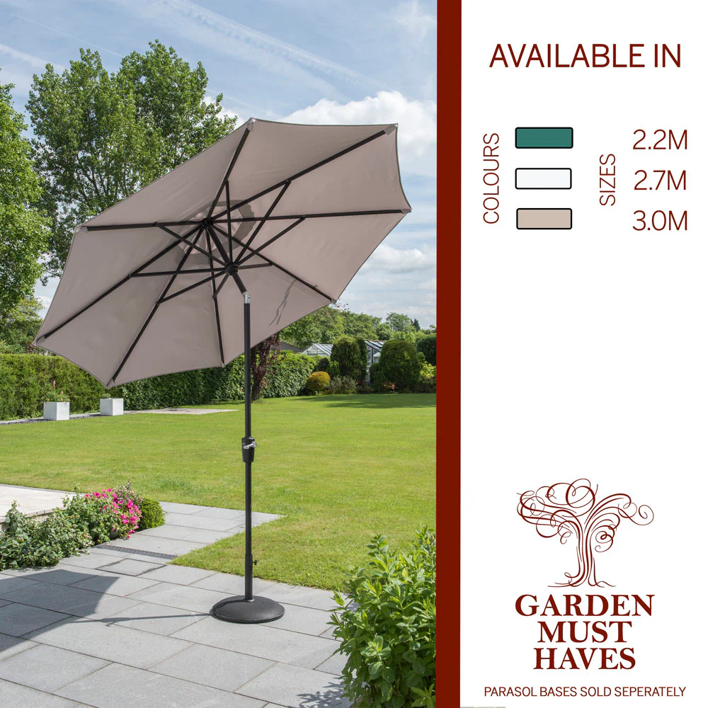 Elizabeth - 3m Carbon Parasol