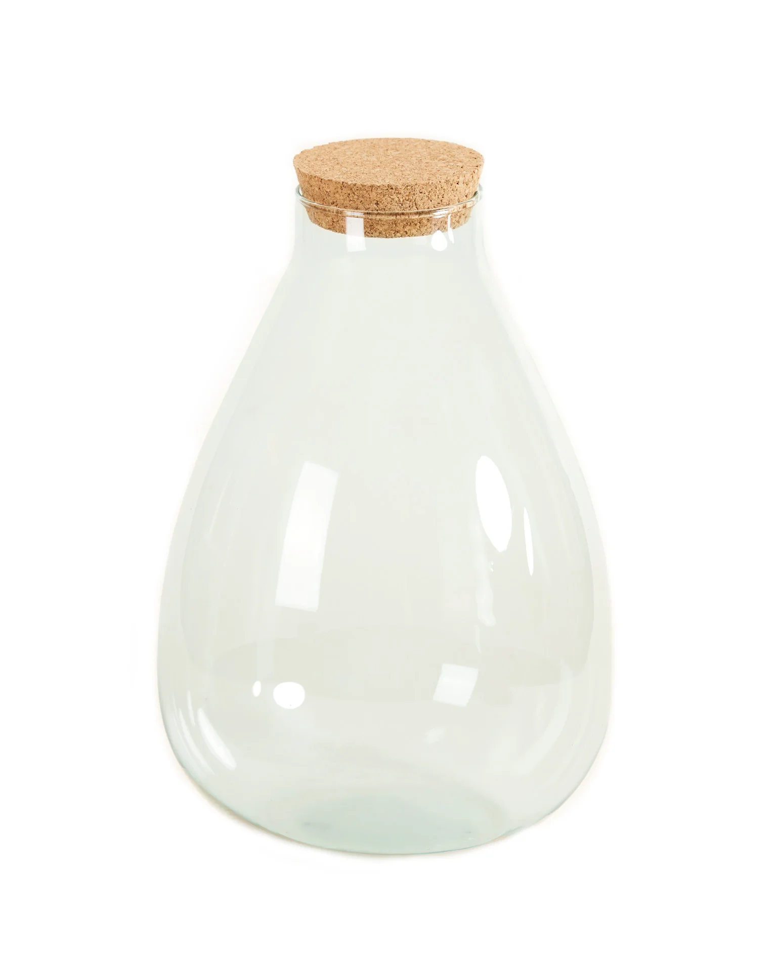 Glas Drop met kurk