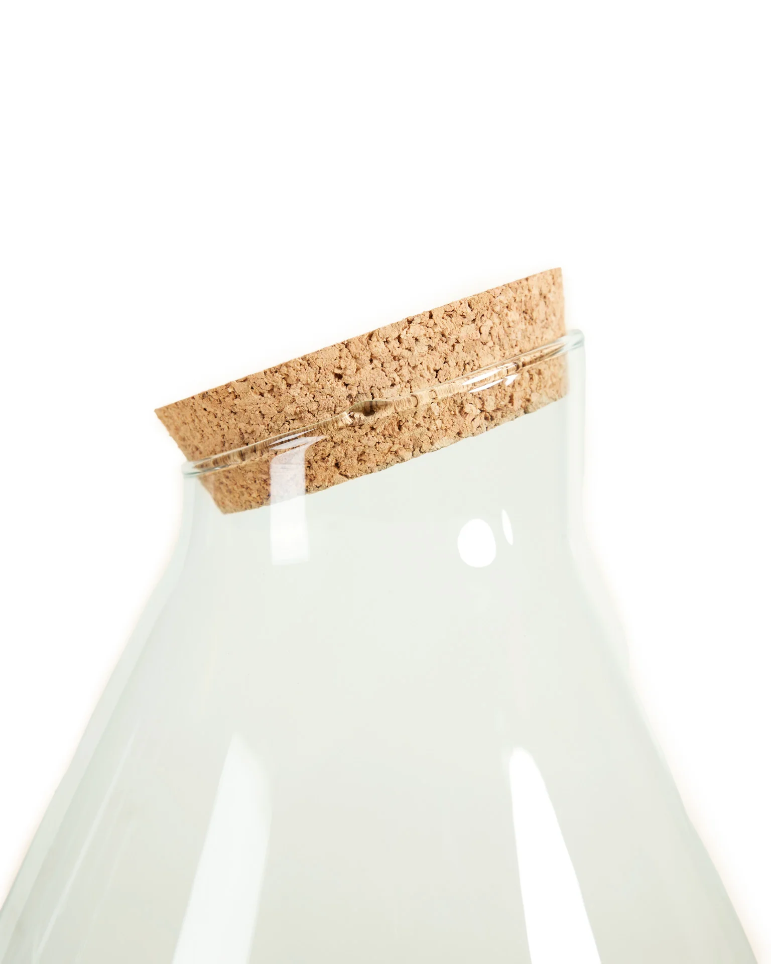 Glas Drop met kurk - Image 2