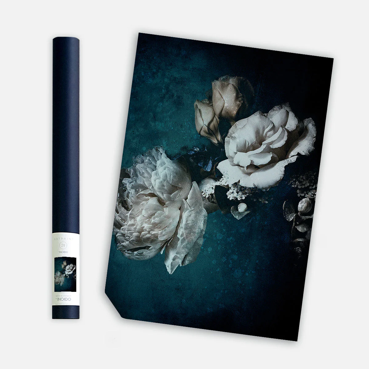 Just Blue Vintage, 50cmx70cm wall art - Image 4