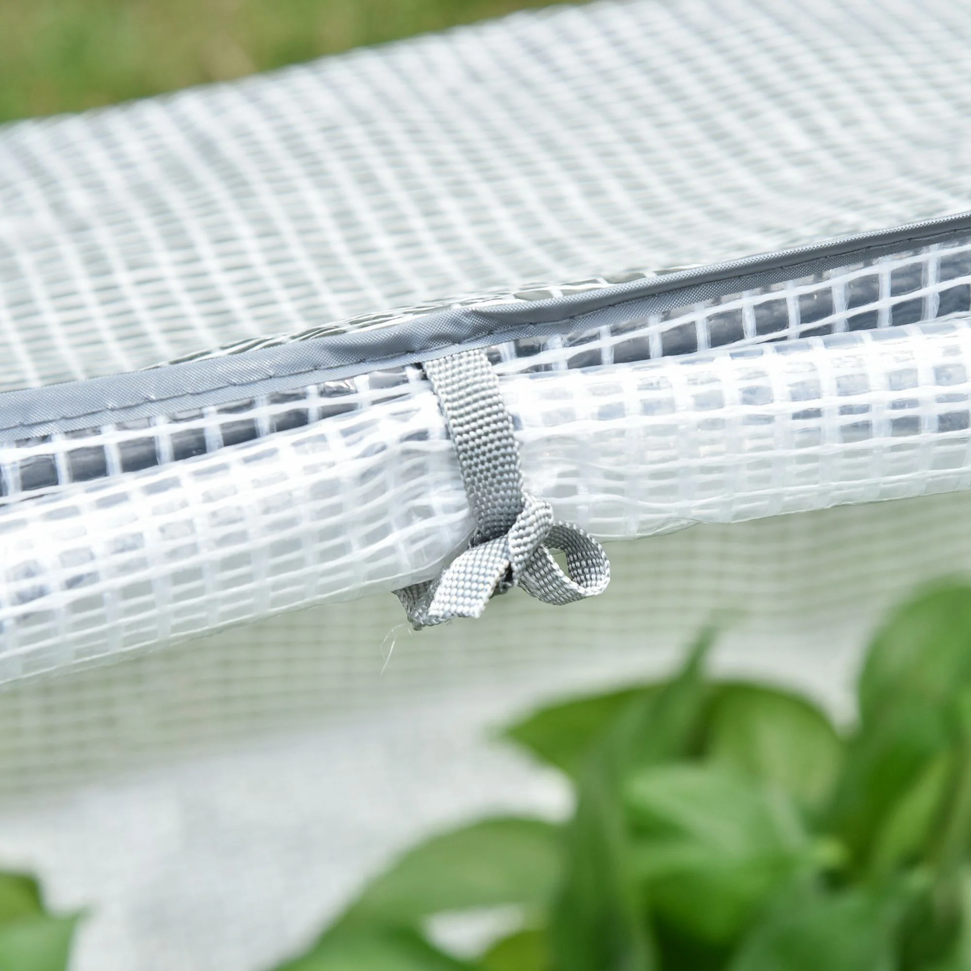 Mini Greenhouse Portable Tomato Vegetable House 120 x 60 x 60 cm White - Image 7