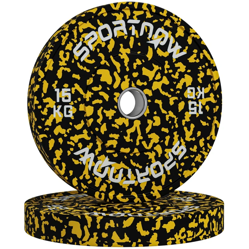 Olympic Weight Plates, 2 x 15KG, 5cm Holes, for Weight Lifting - Image 2