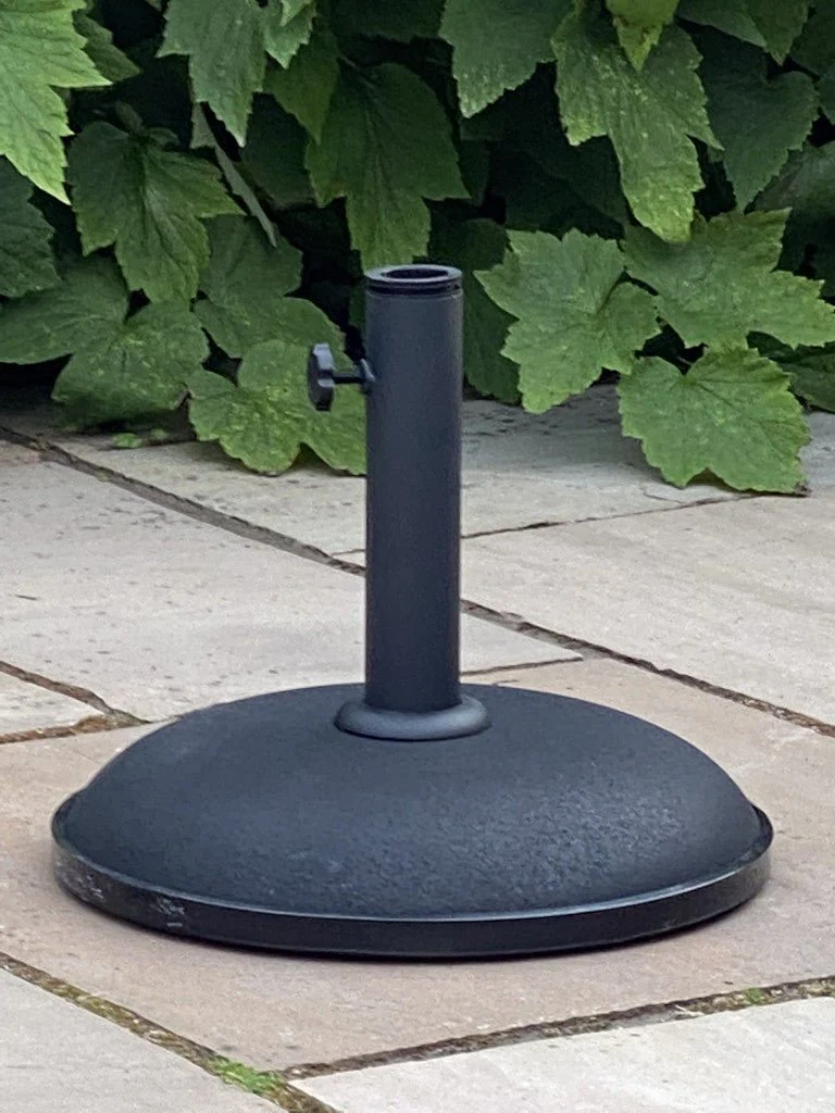 Parasol Base - Concrete 11kg (Black)