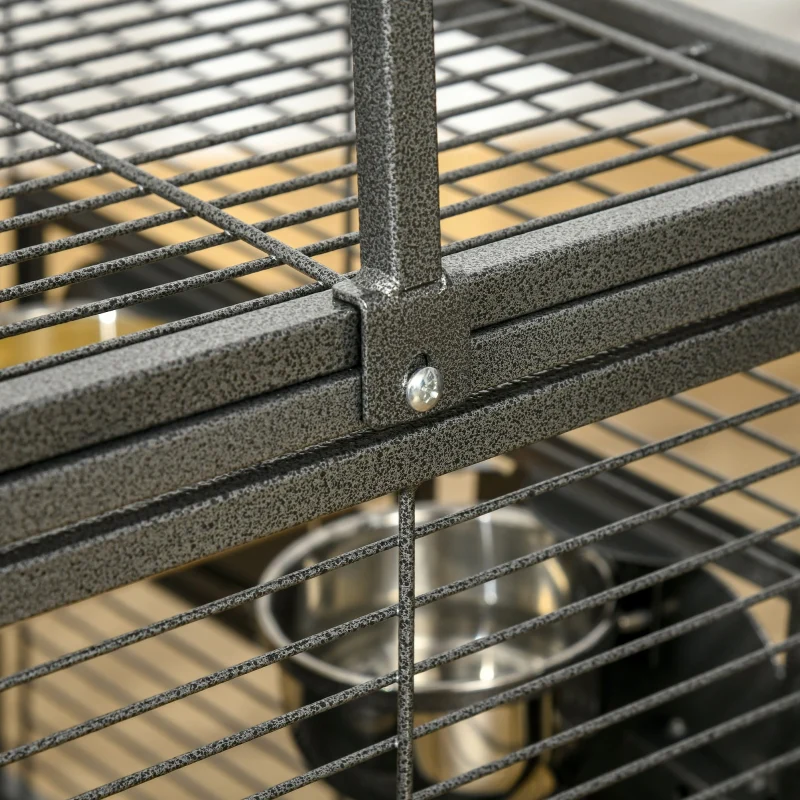 Parrot Cage, Travel Carry, Metal Handle - Image 8