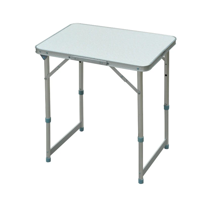 Patio Table, Foldable Picnic, Silver - Image 2