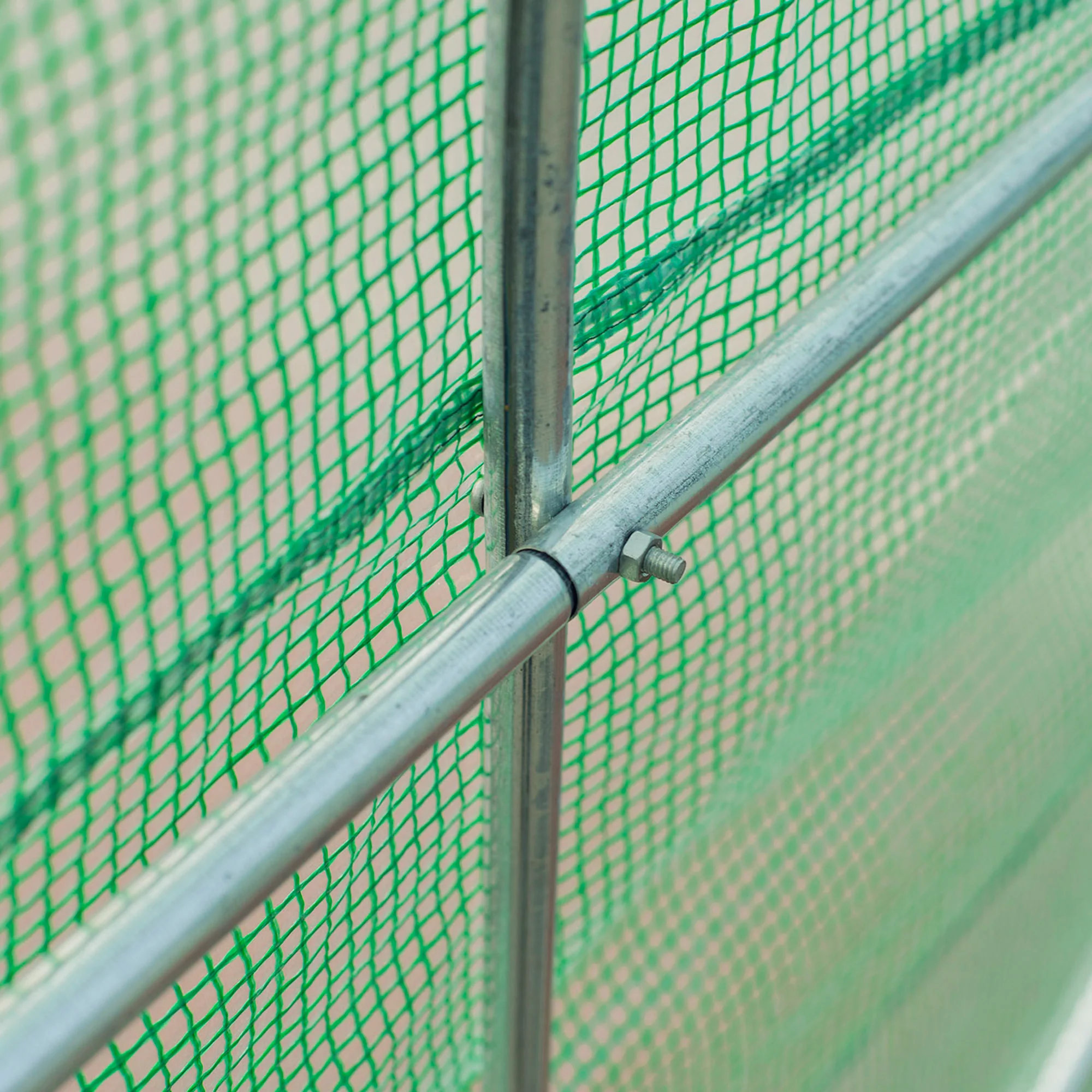 Polytunnel Greenhouse/Tomato Greenhouse with Window 445x190x200cm, Green - Image 7