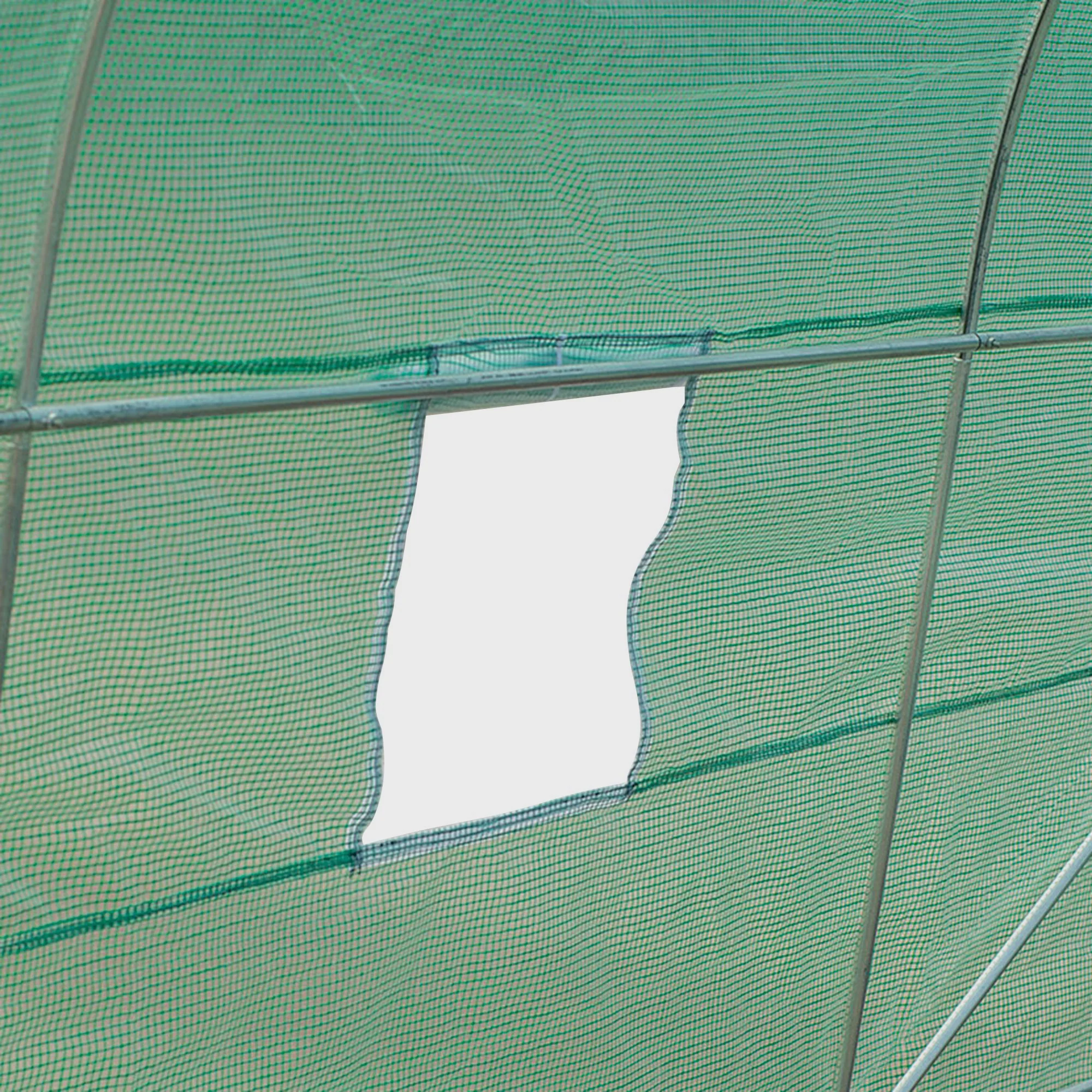 Polytunnel Greenhouse/Tomato Greenhouse with Window 445x190x200cm, Green - Image 8