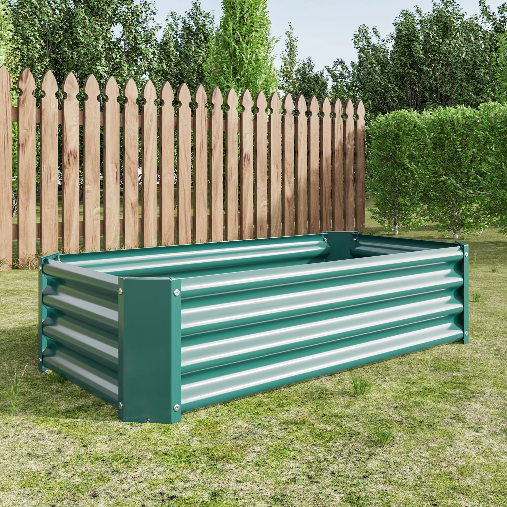 Raised Bed, Robust Metal Plant, Anthracite Steel - Image 10