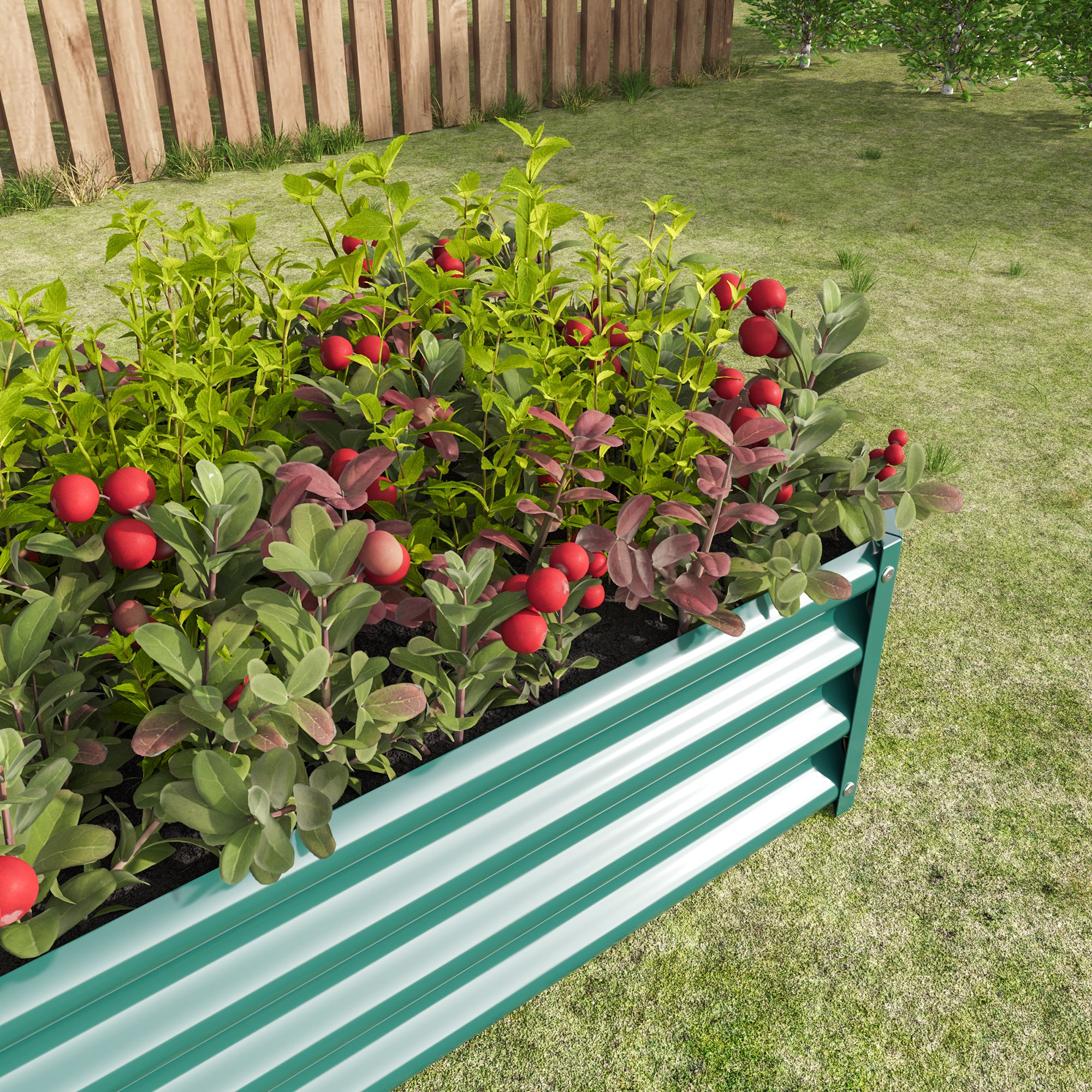 Raised Bed, Robust Metal Plant, Anthracite Steel - Image 5