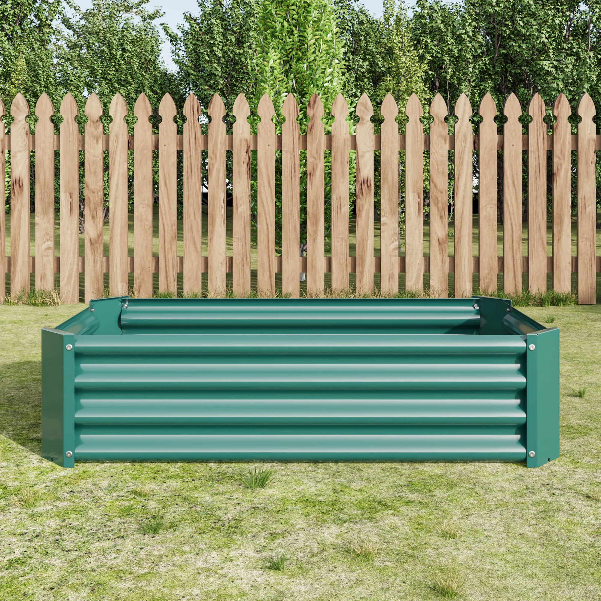 Raised Bed, Robust Metal Plant, Anthracite Steel - Image 8