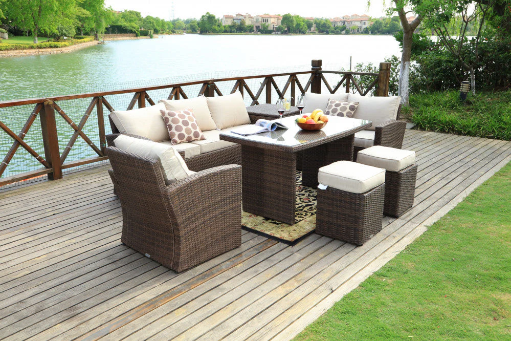 Santiago Sofa Set (Natural) - Image 2