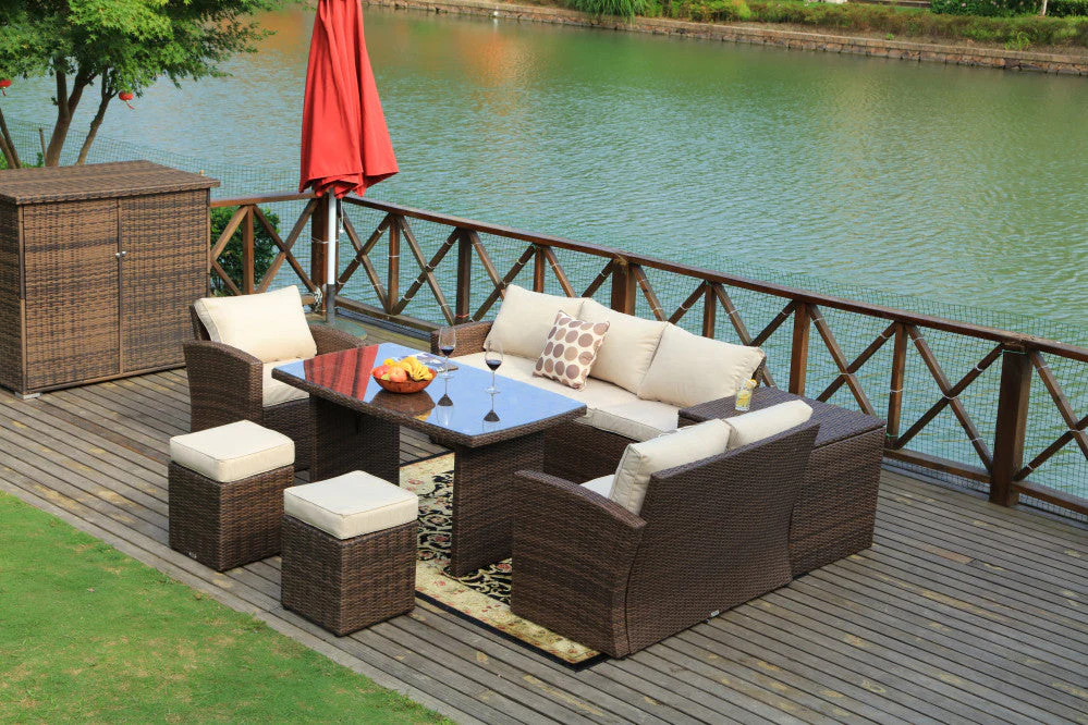 Santiago Sofa Set (Natural) - Image 4