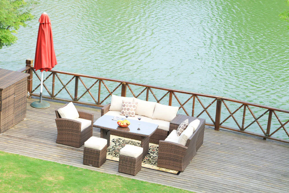 Santiago Sofa Set (Natural) - Image 6