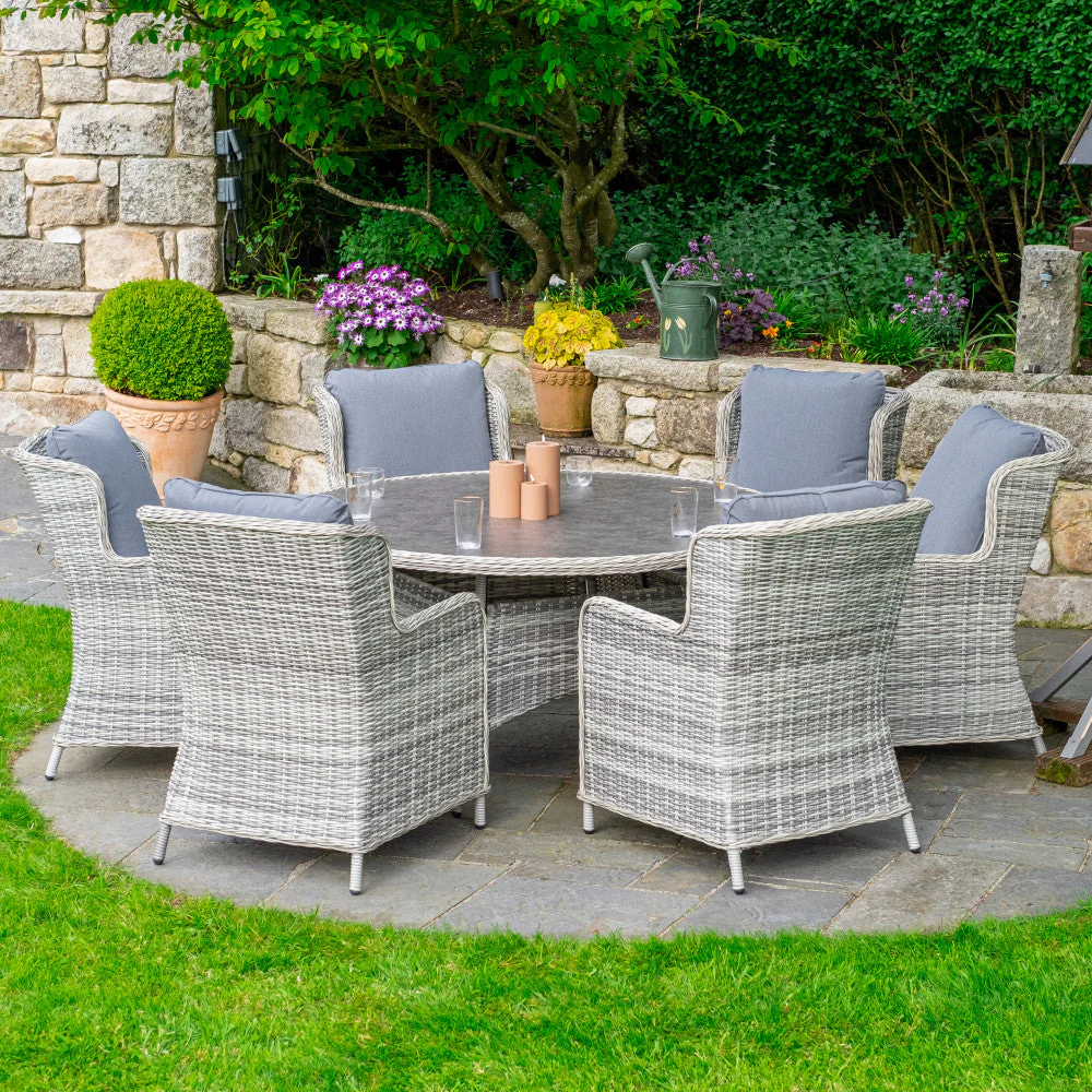 Vienna - 6 Seater Deluxe Dining Set - Image 5